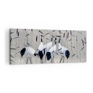 Schilderen op canvas - Onder hun eigen - 120x50 cm