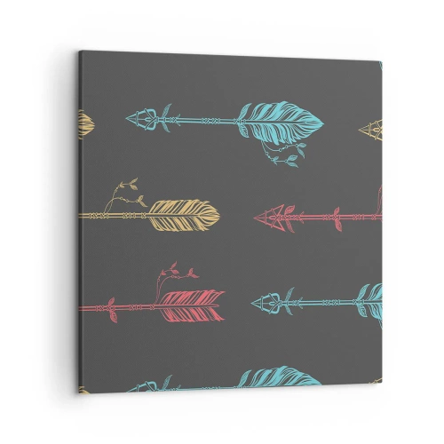 Schilderen op canvas - In de verordening - 50x50 cm