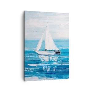 Schilderen op canvas - Met een vriend aan mijn zijde - 50x70 cm