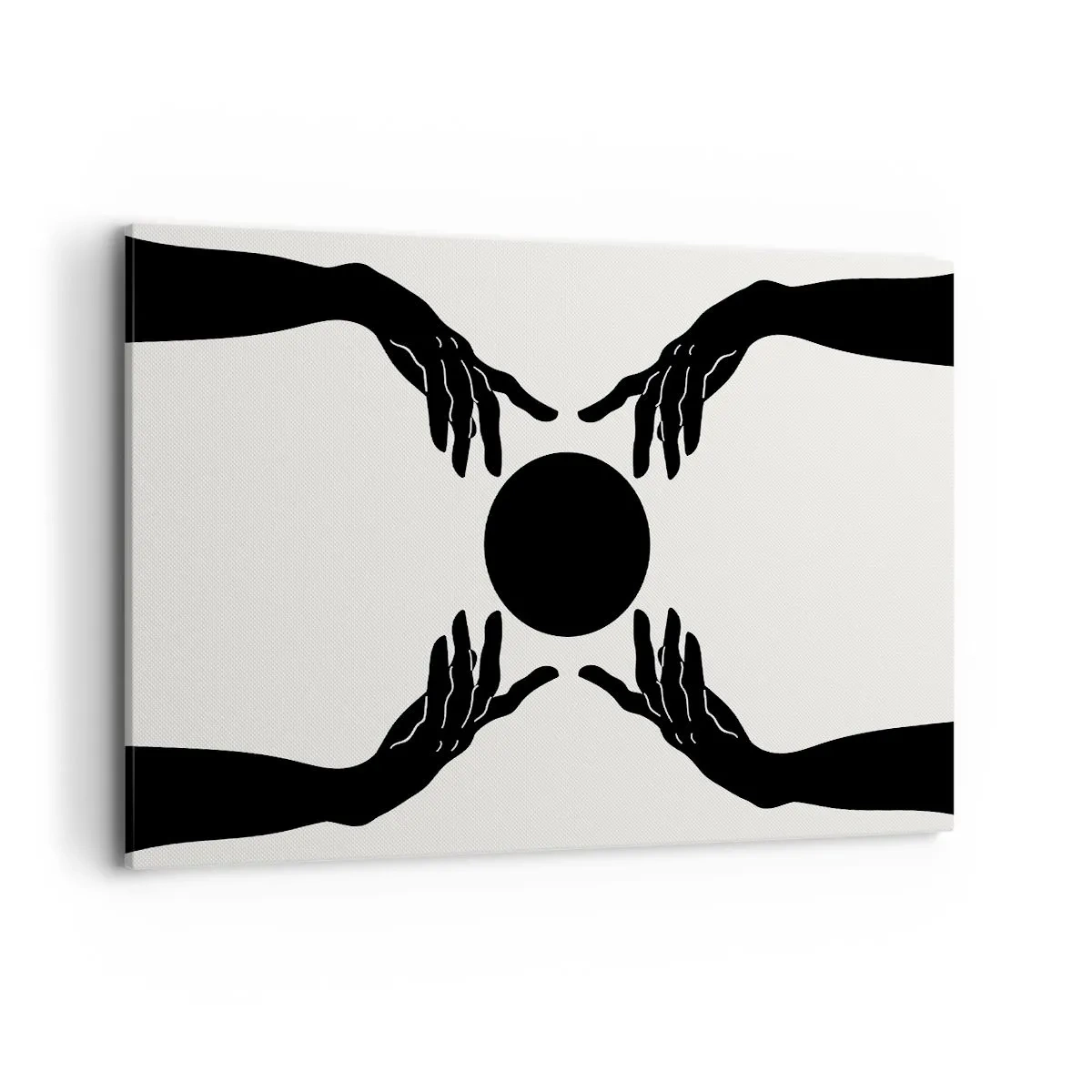 Schilderen op canvas - Geheim teken - 120x80 cm