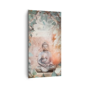 Schilderen op canvas - Vreugdevolle harmonie - 65x120 cm