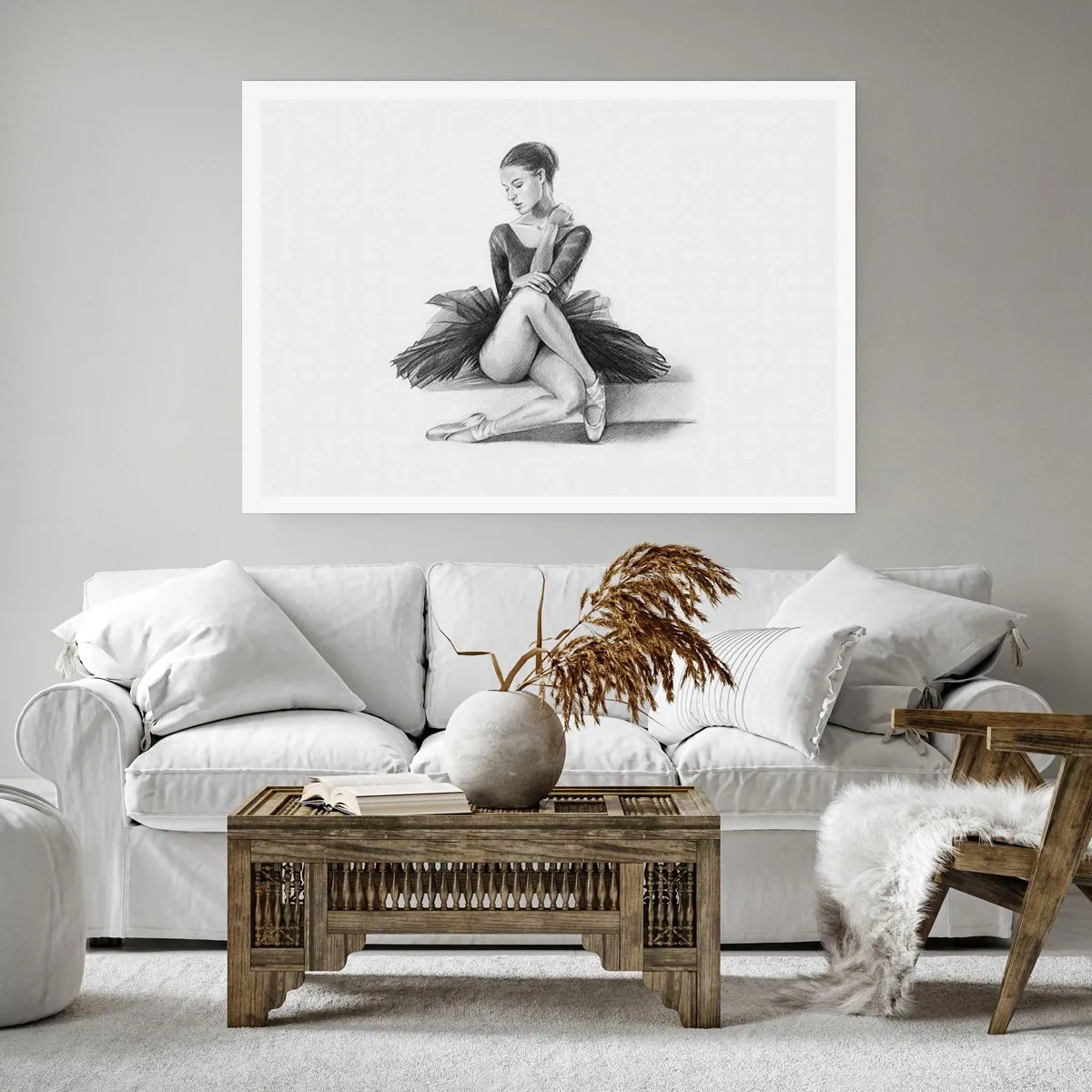 Poster - Betoverd door de dans - 50x40 cm
