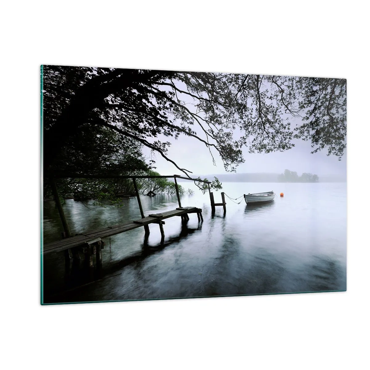 Schilderen op glas - Je bent al aan het rusten - 120x80 cm