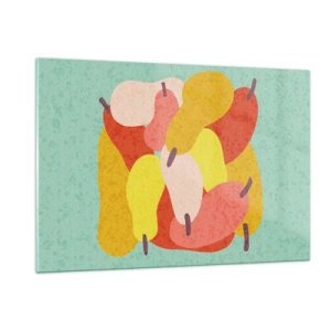 Schilderen op glas - Probeer de zomerzon - 120x80 cm