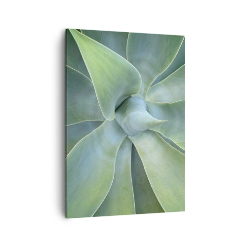 Schilderen op canvas - De geboorte van groen - 50x70 cm