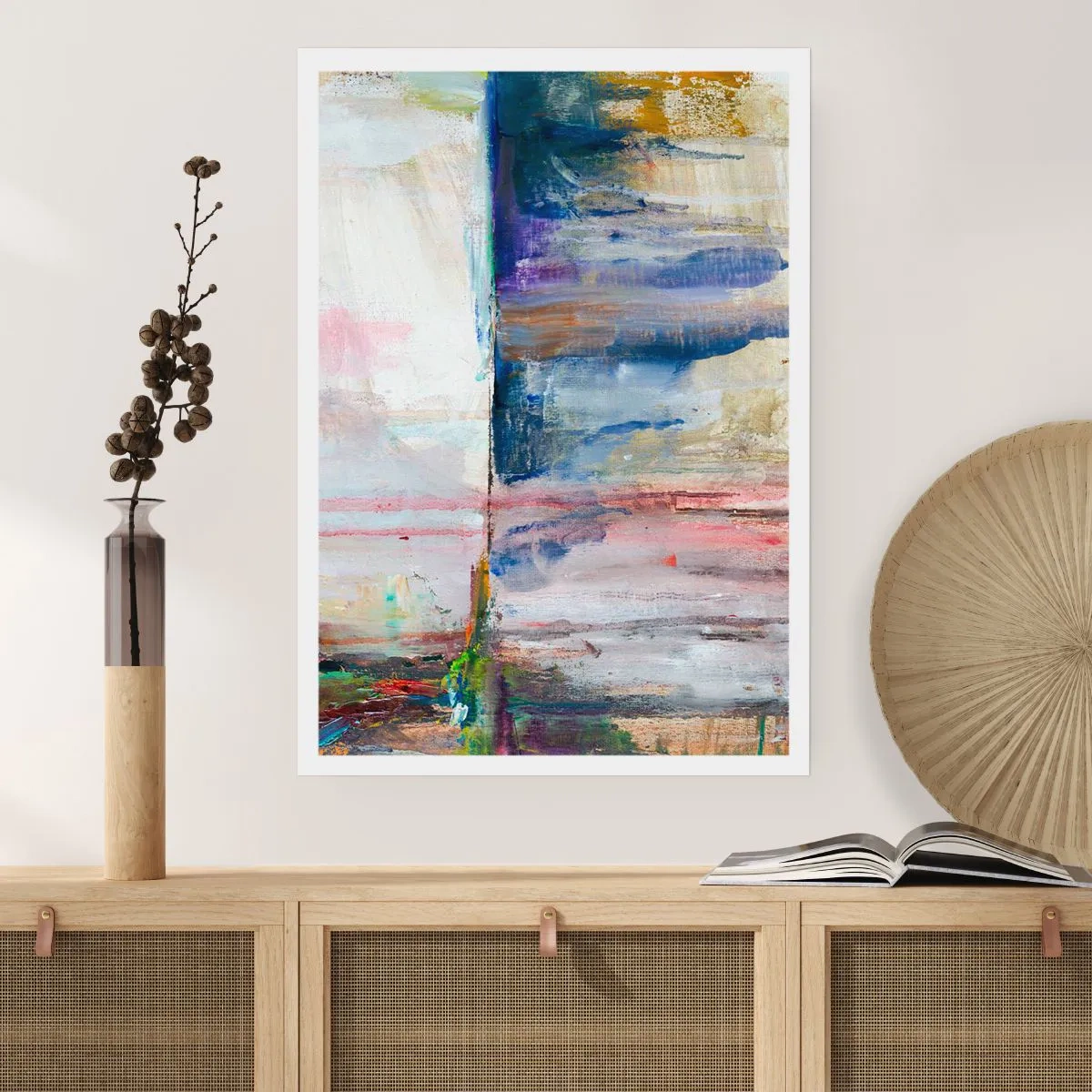Poster - Kleurrijke impressies en associaties - 70x100 cm