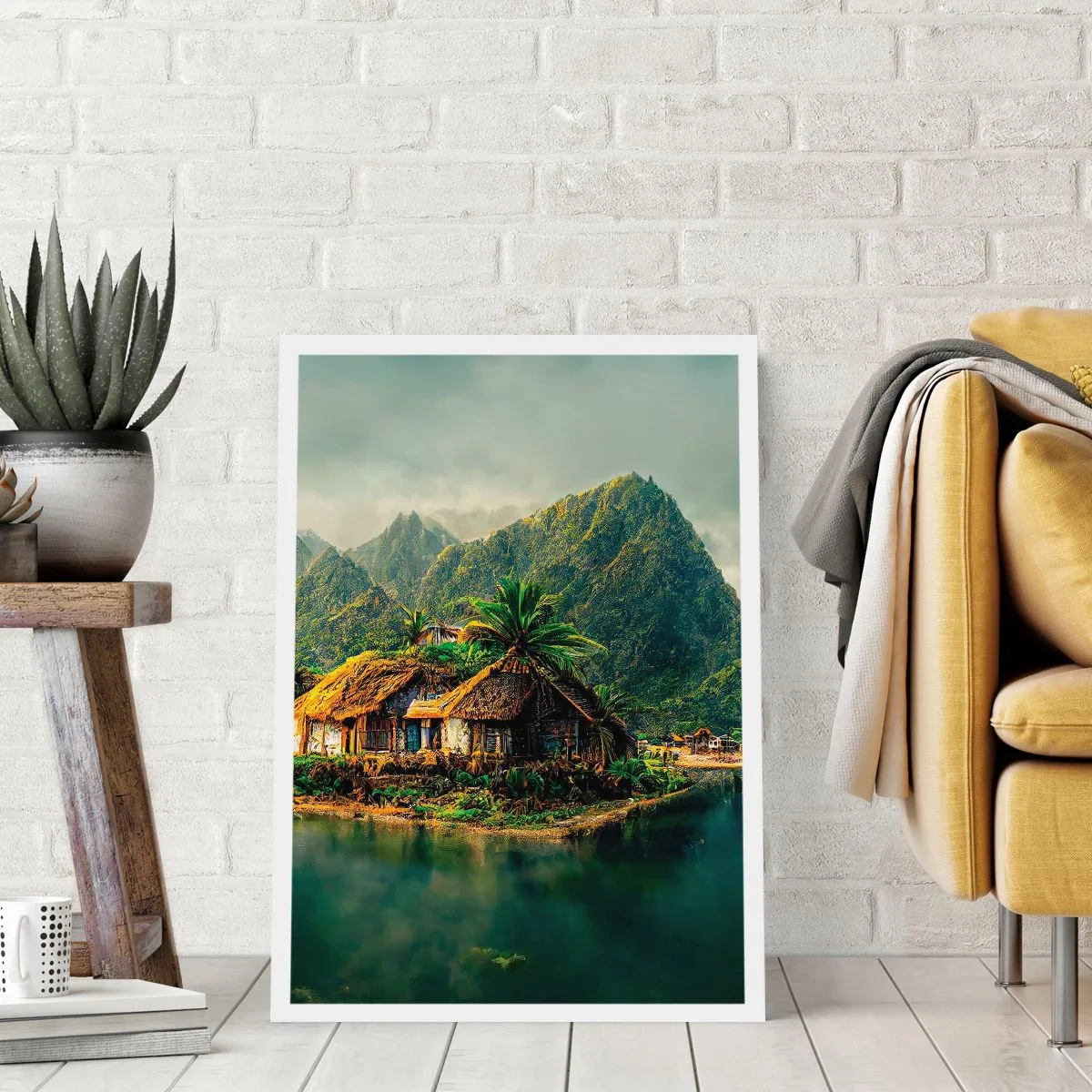 Poster - Tropisch paradijs - 70x100 cm
