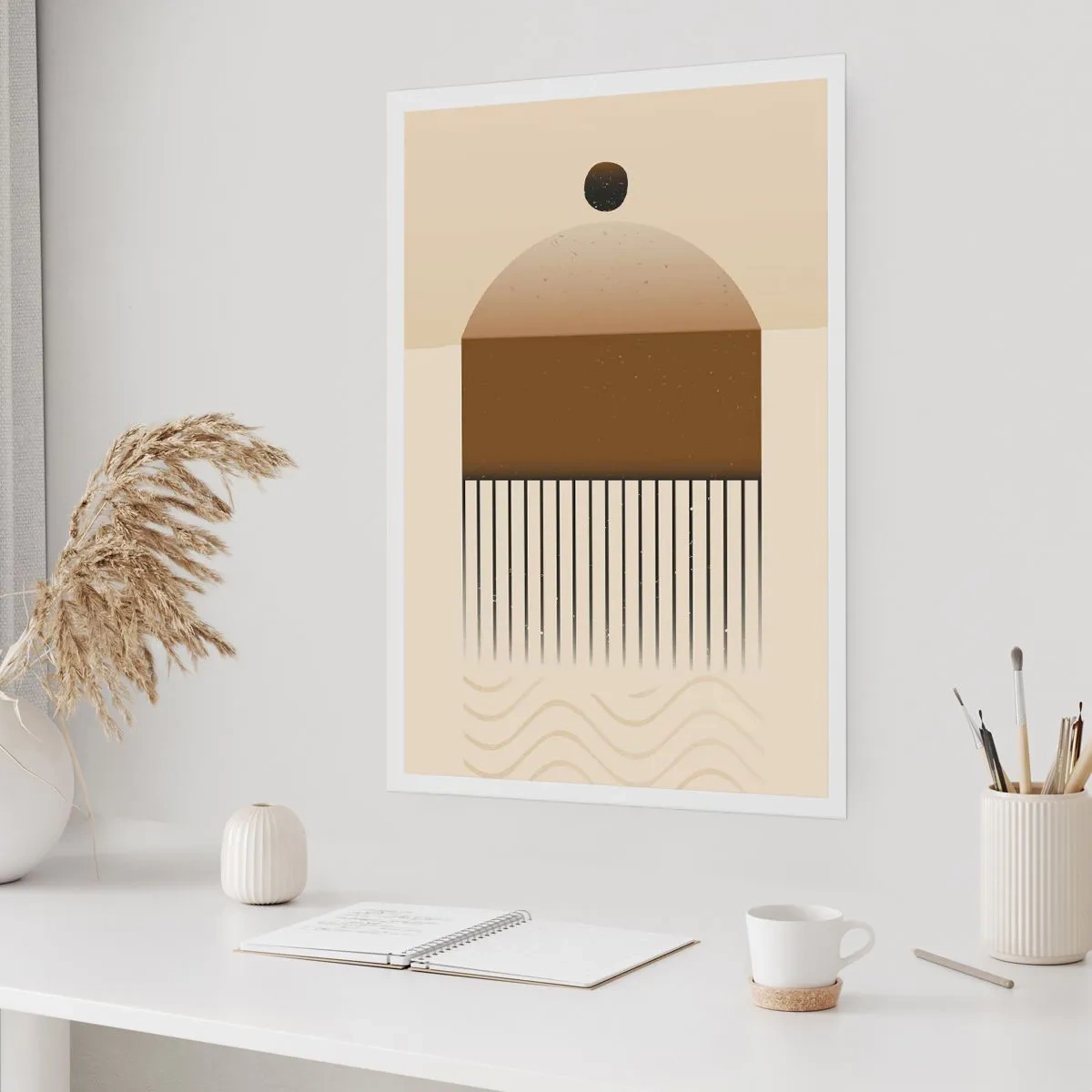 Poster - verschillende staten - 30x40 cm