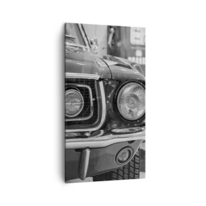 Schilderen op canvas - Hard rijden - 45x80 cm