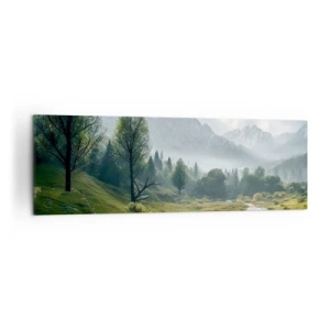 Schilderen op canvas - Daarheen en terug - 160x50 cm