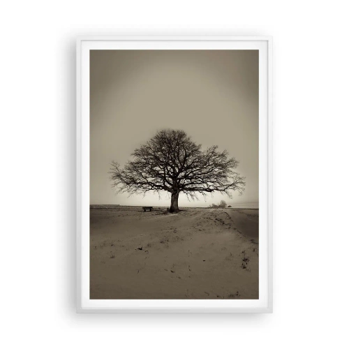 Poster in een witte lijst - Van hier tot in de eeuwigheid - 70x100 cm