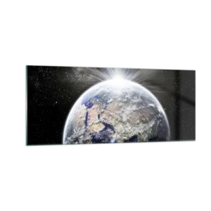 Schilderen op glas - In volle pracht - 100x40 cm