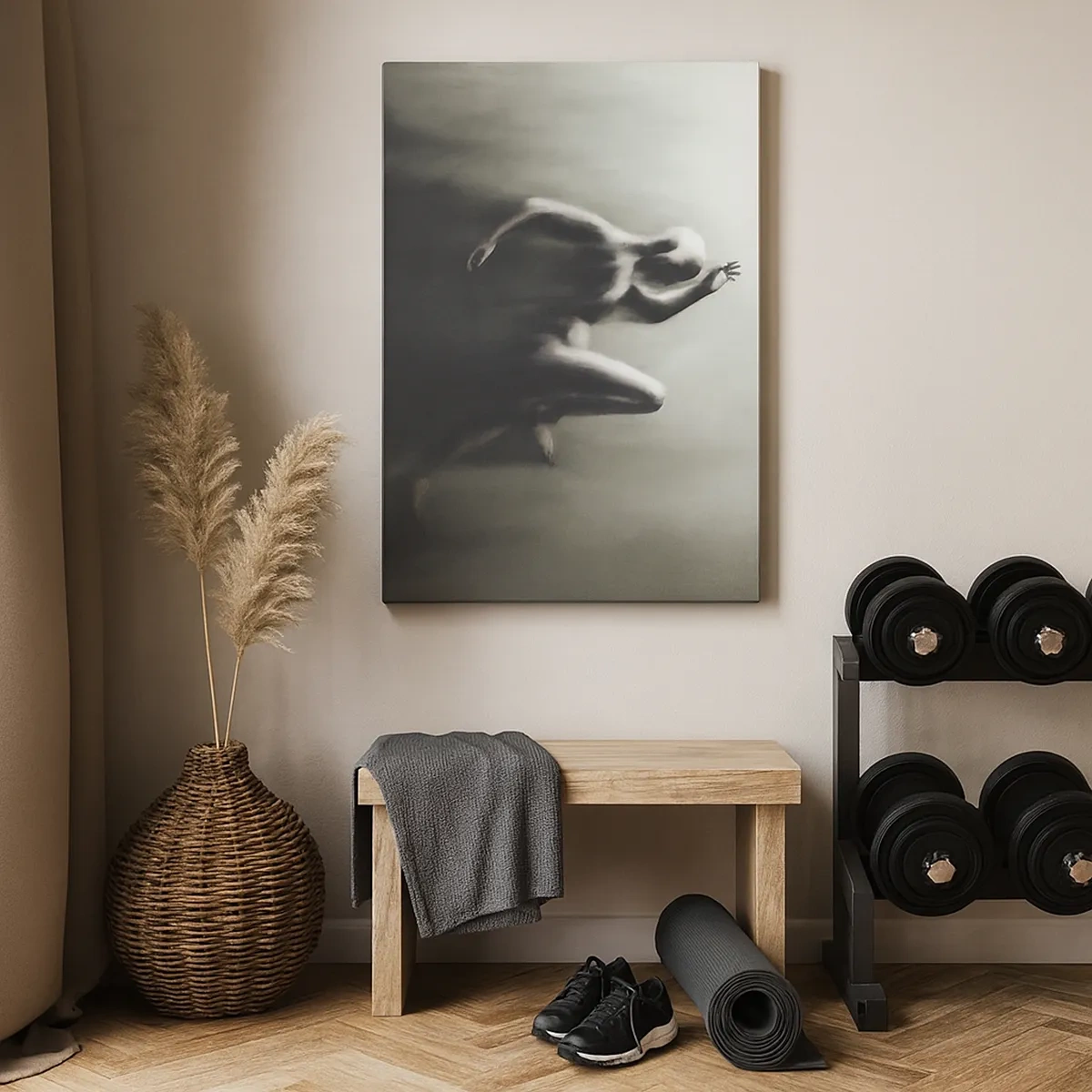 Schilderen op canvas - Niet te stopen - 50x70 cm