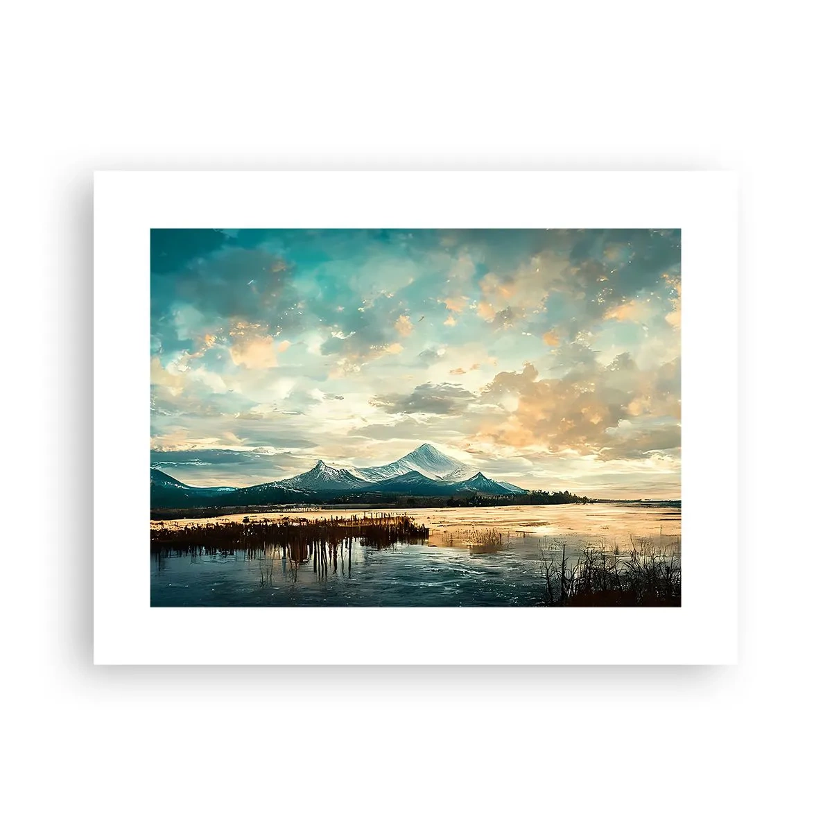 Poster - Onder bescherming van de hemel - 40x30 cm