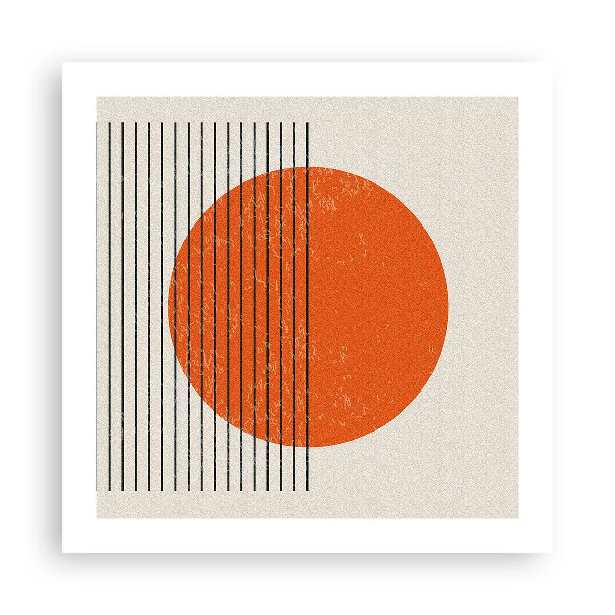 Poster - Altijd de zon - 50x50 cm