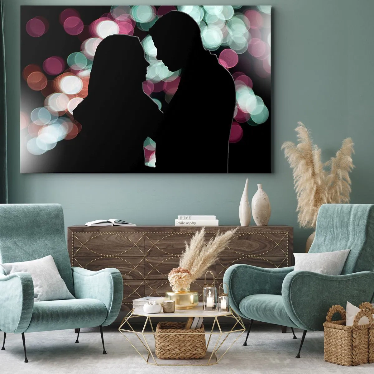 Schilderen op canvas - Ja! - 120x80 cm