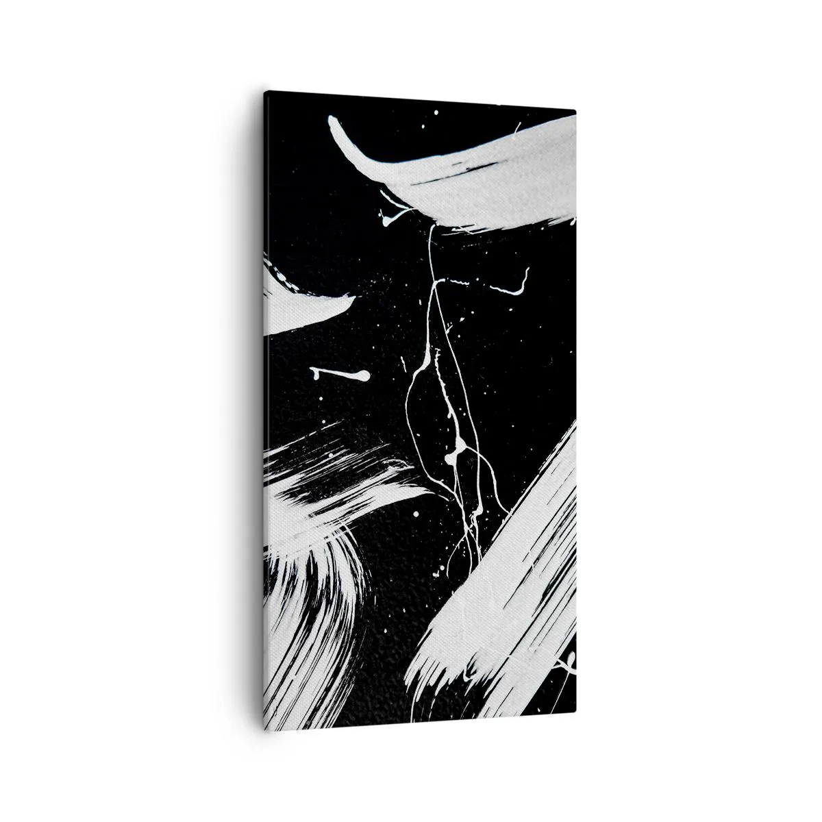 Schilderen op canvas - Breek de duisternis - 55x100 cm