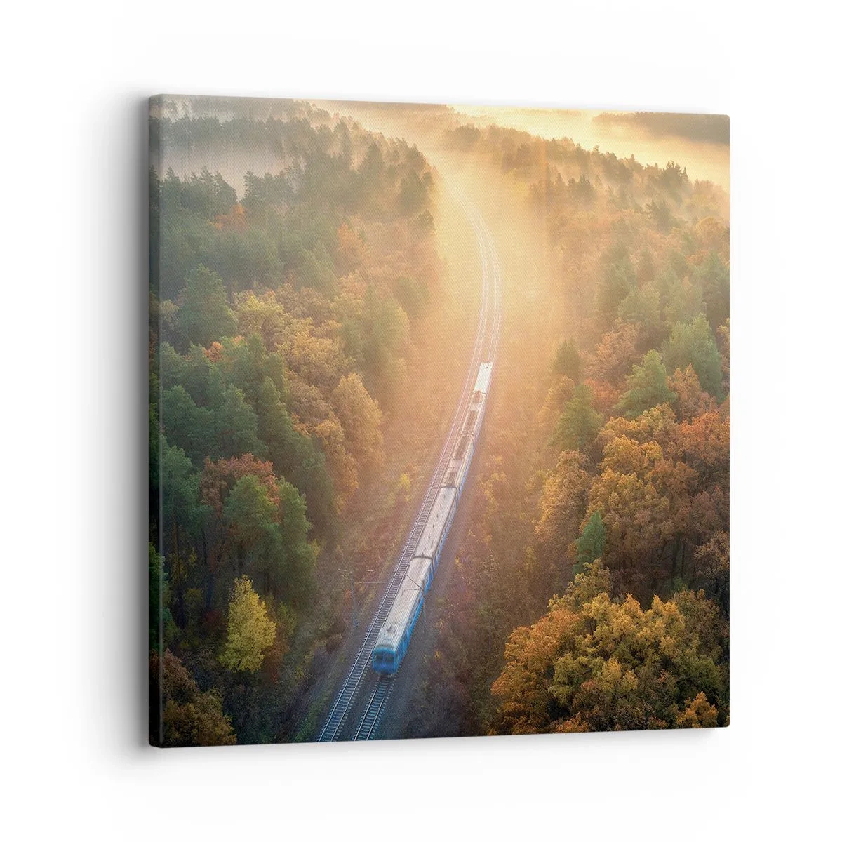 Schilderen op canvas - Herfst reis - 30x30 cm