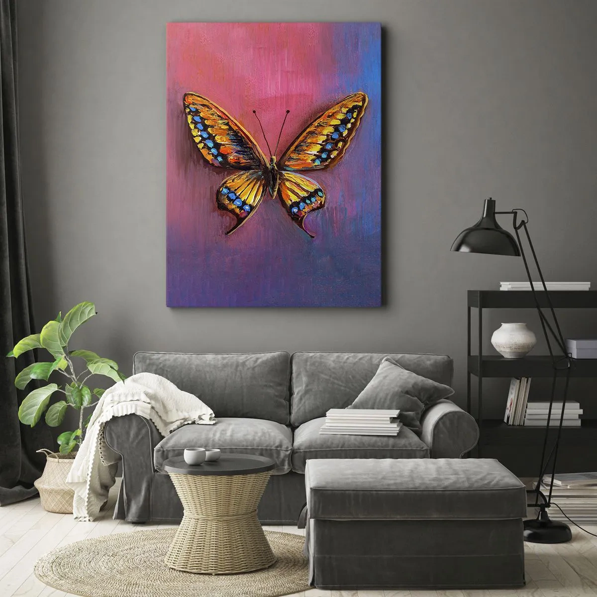 Schilderen op canvas - Een juweel van de natuur - 70x100 cm