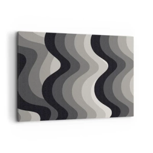 Schilderen op canvas - Golf na golf - 100x70 cm