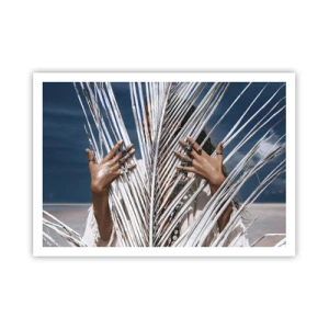 Poster - Het meisje van de sjamaan? - 100x70 cm