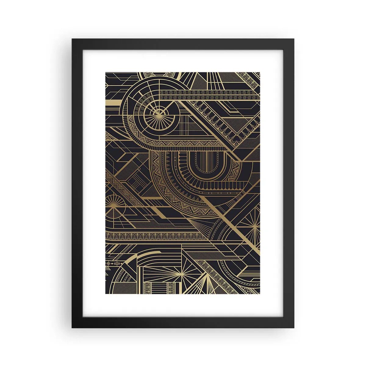 Poster in een zwarte lijst - Concepten, ideeën, plannen - 30x40 cm