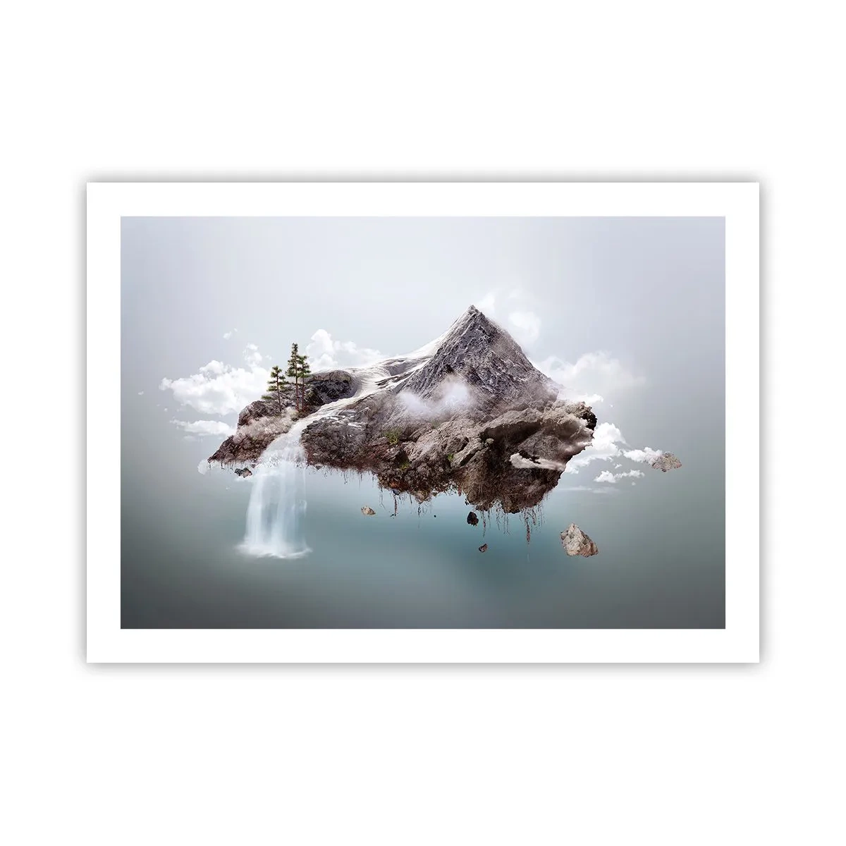 Poster - Gezien met het oog van een surrealist - 70x50 cm