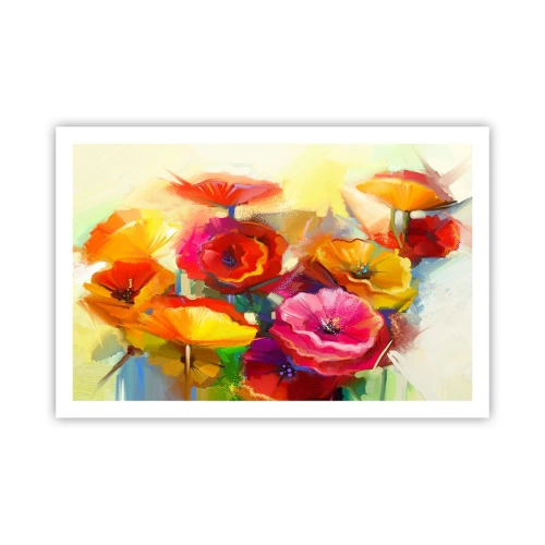 Poster - Niet alleen rood - 91x61 cm