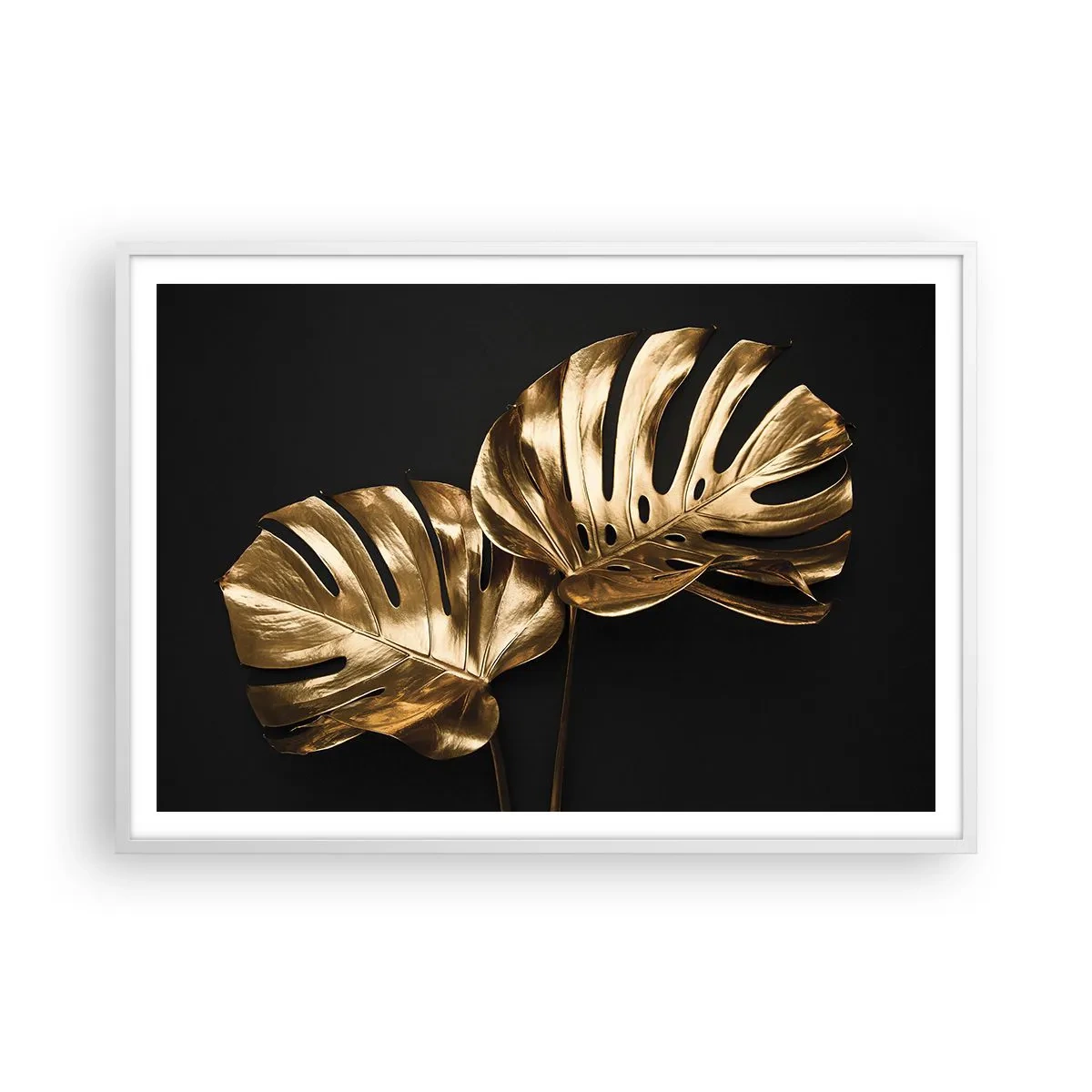 Poster in een witte lijst - De schatten van de natuur - 100x70 cm