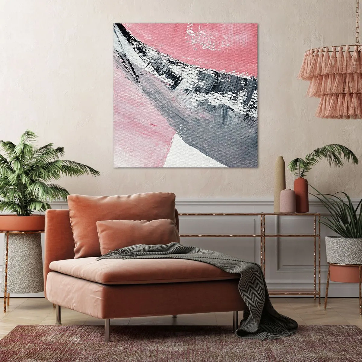 Schilderen op canvas - Bijpassende compositie - 30x30 cm