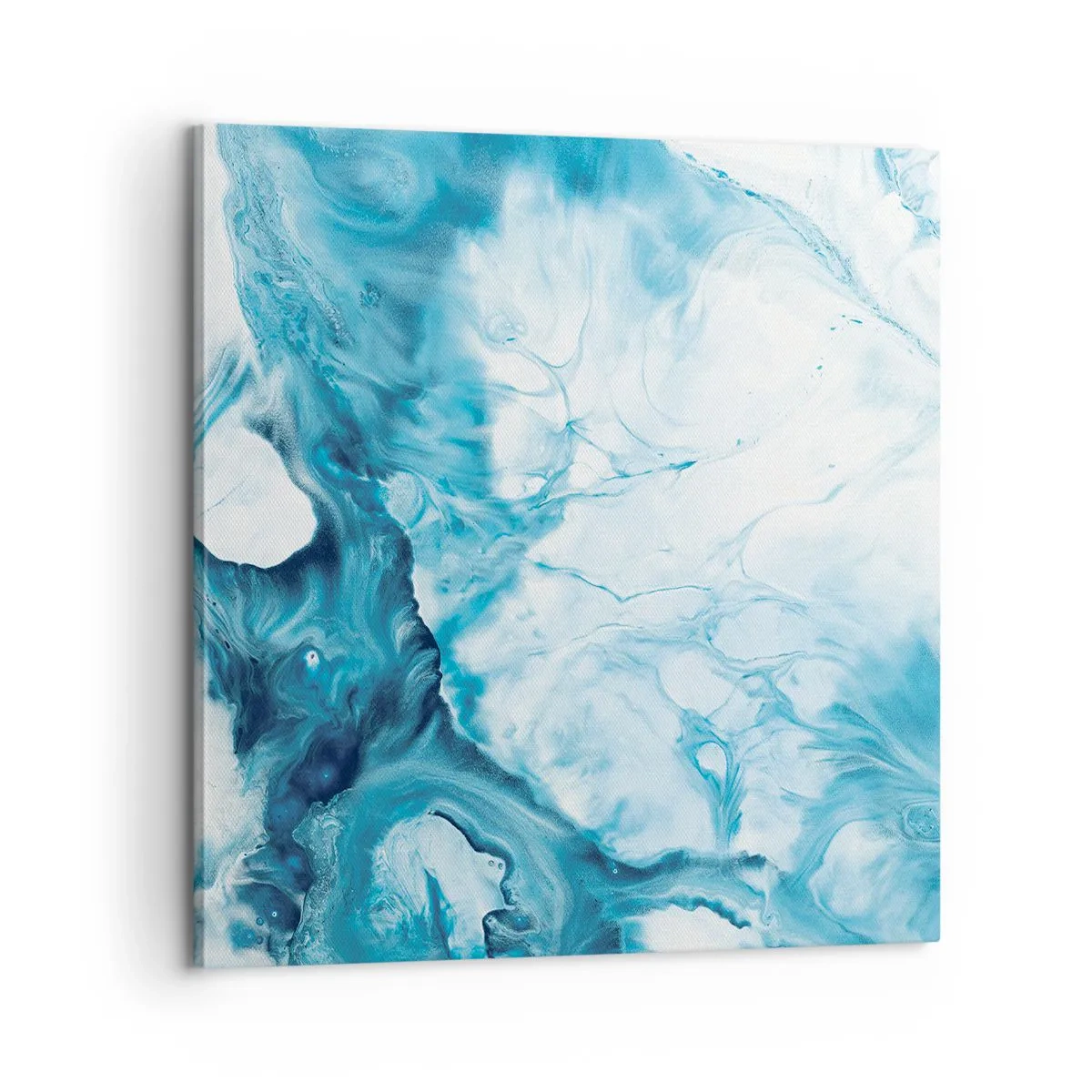 Schilderen op canvas - Blauw Concert - 60x60 cm