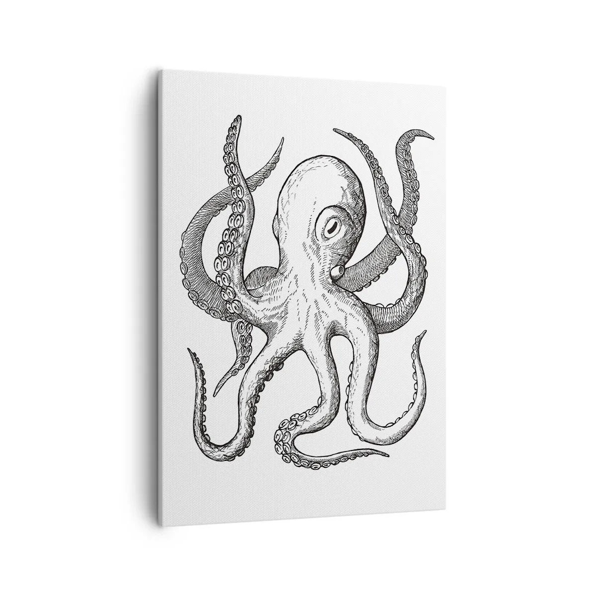 Schilderen op canvas - Dansend met de golven - 50x70 cm