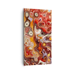 Schilderen op canvas - Als de noten gesmolten zijn in honing - 65x120 cm