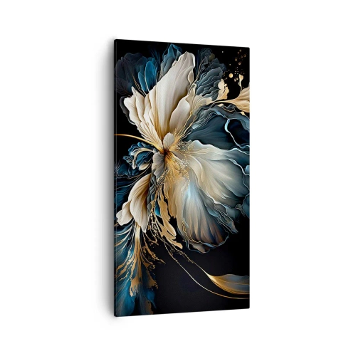 Schilderen op canvas - Sprookjesachtige varenbloem - 55x100 cm