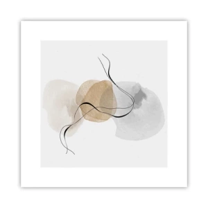 Poster - Lucht kralen - 30x30 cm