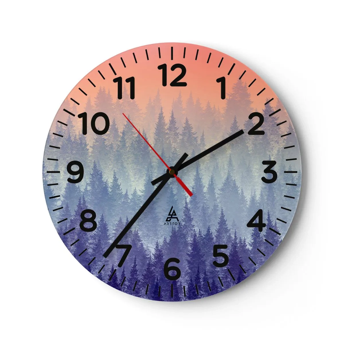 Wandklok - Klok - Hoog, hoger, naar de hemel - 30x30 cm