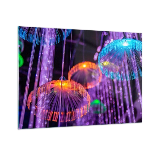 Schilderen op glas - Lichte fontein - 100x70 cm