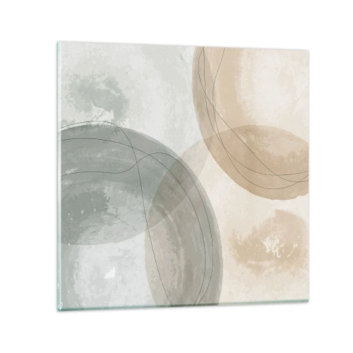 Schilderen op glas - Indringende werelden - 50x50 cm