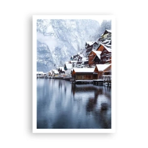 Poster - In winterdecoratie - 70x100 cm
