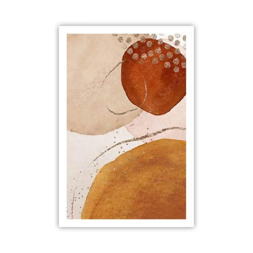 Poster - Rondheid en beweging - 61x91 cm