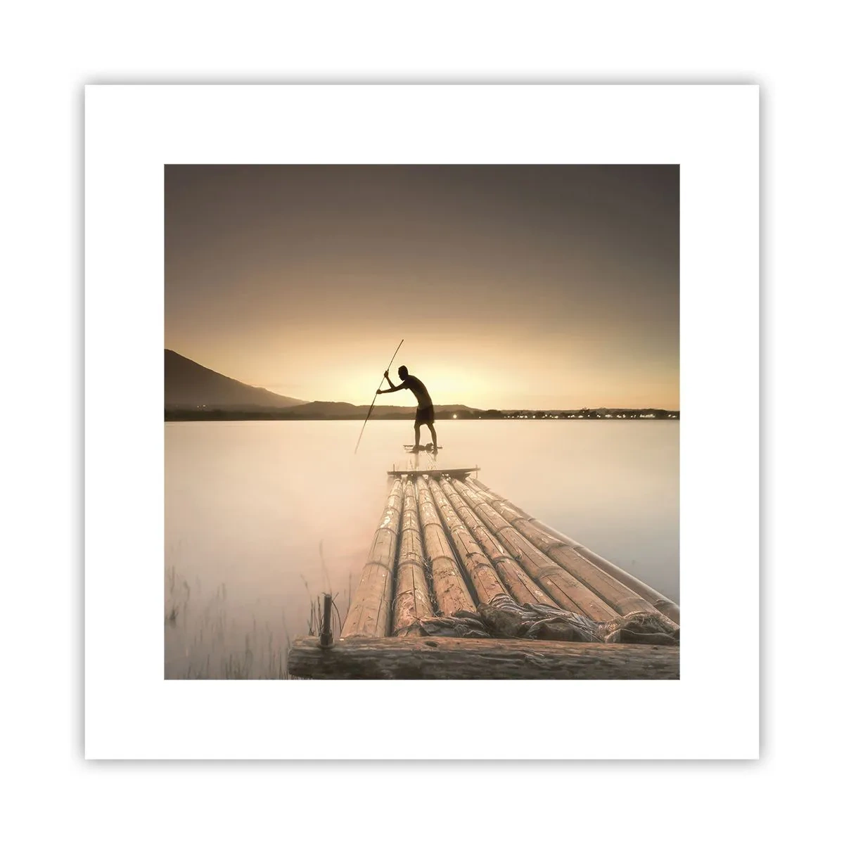 Poster - Voor het slapen gaan - 30x30 cm