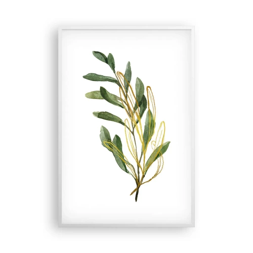 Poster in een witte lijst - Alles wat goed is - 61x91 cm