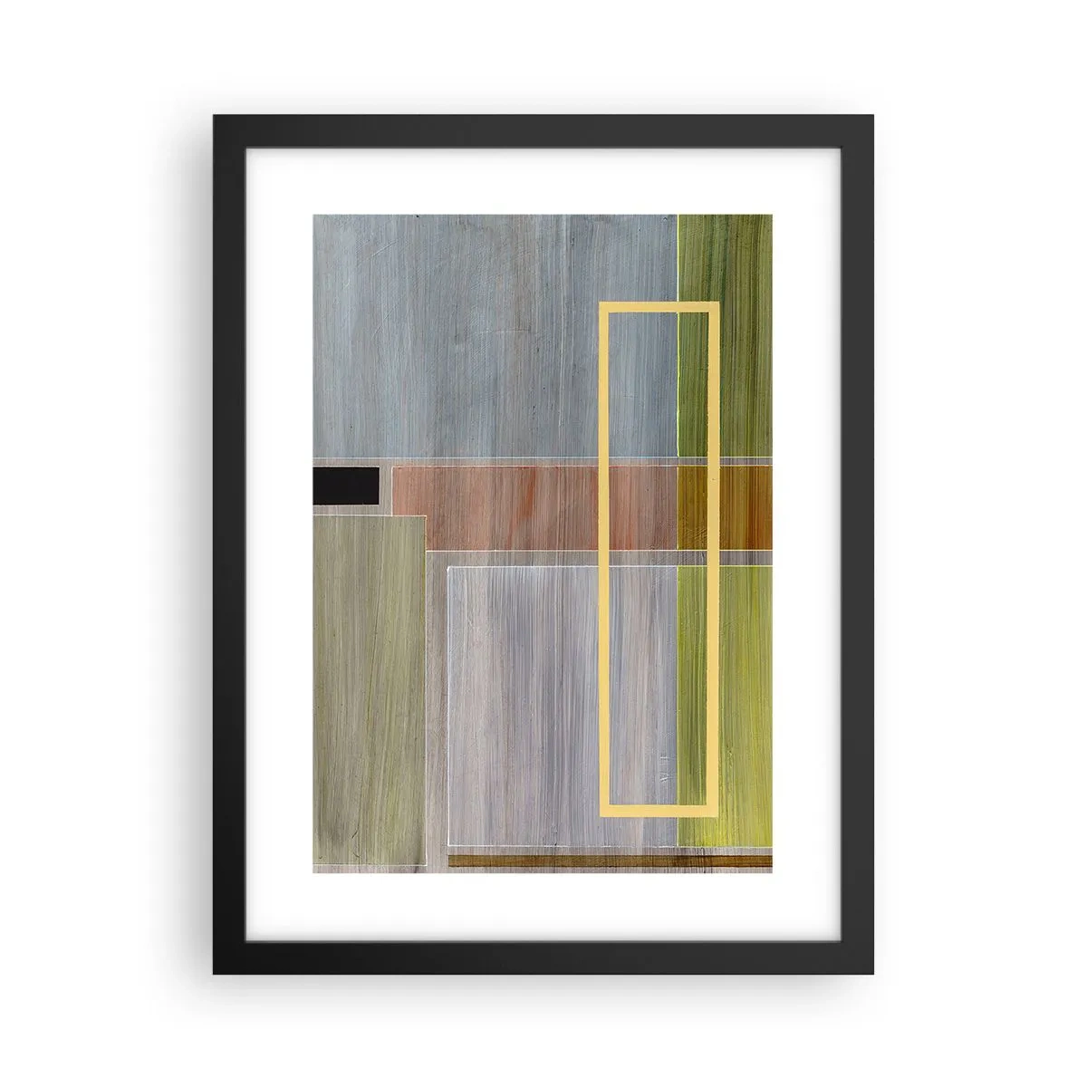 Poster in een zwarte lijst - Eenvoudig en rustig - 30x40 cm