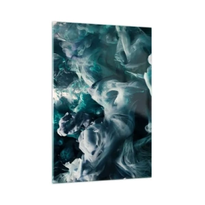 Schilderen op glas - De nobele kilheid van steen - 70x100 cm