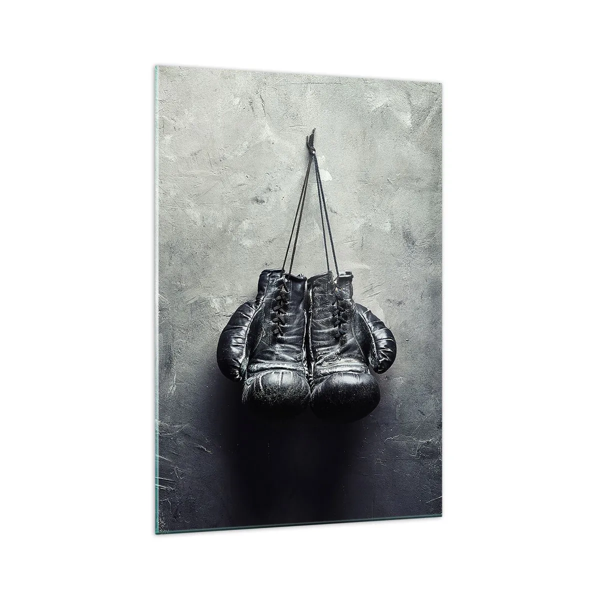 Schilderen op glas - Tijd van strijd en Tijd van vrede - 70x100 cm