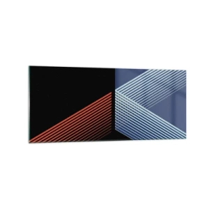 Schilderen op glas - Een eenvoudig verhaal - 120x50 cm
