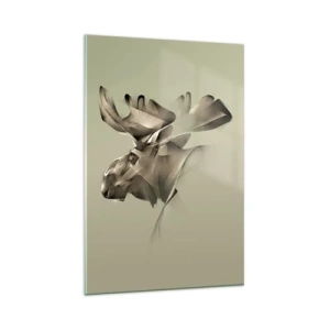 Schilderen op glas - De zachte kracht van vrede - 80x120 cm