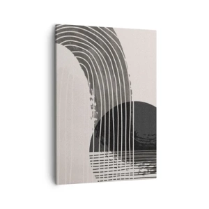 Schilderen op canvas - Daar en terug - 50x70 cm