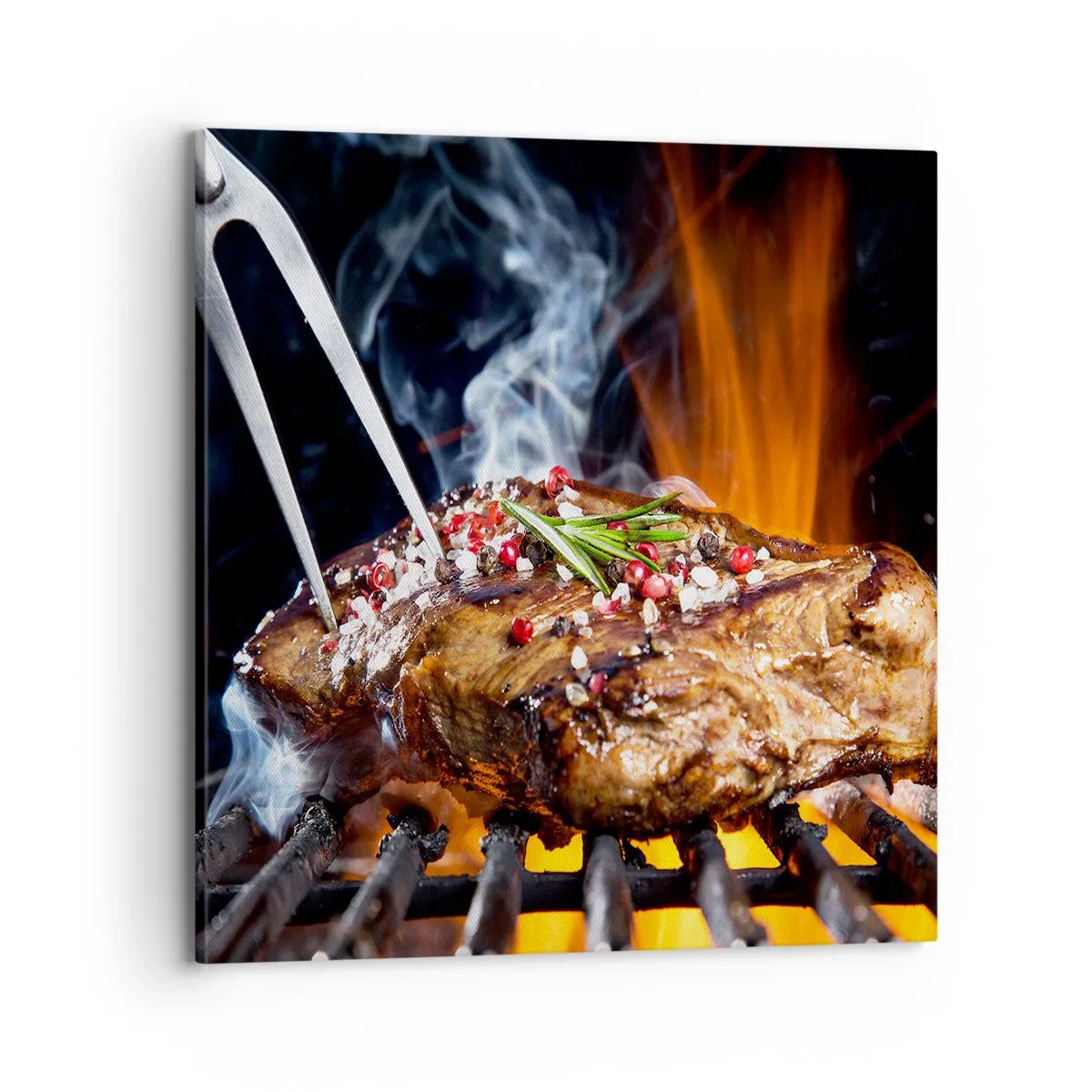 Schilderen op canvas - Sappig en geurig - 70x70 cm