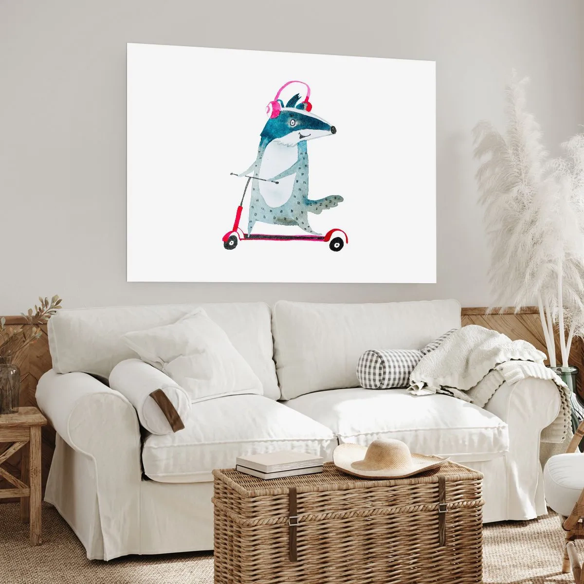 Poster - Badger vreugde - 91x61 cm